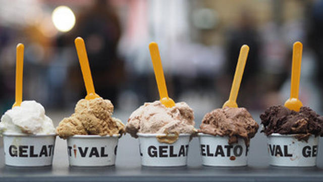 В Италии пройдёт фестиваль мороженого