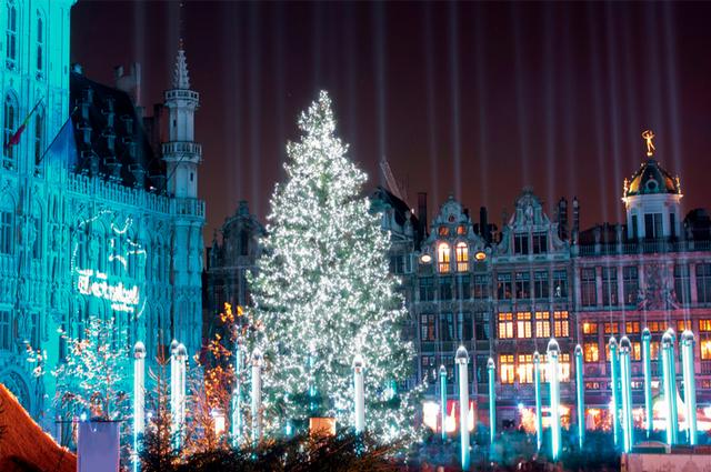 Рождественские ярмарки Европы. Брюссель, Бельгия